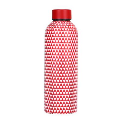 China PORTABLE Outdoor 17oz GYM Travel Water Bottle 500ml Stainless Steel Insulation Vacuum Flask Cola Shape Bottles for sale