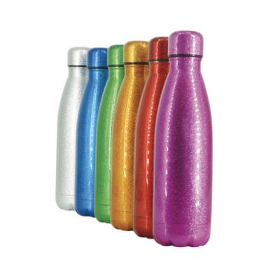 China PORTABLE Outdoor Cola Insulation Water Bottle 17oz Double Wall Vacuum Flask Travel Camping Cola Shape Bottle for sale