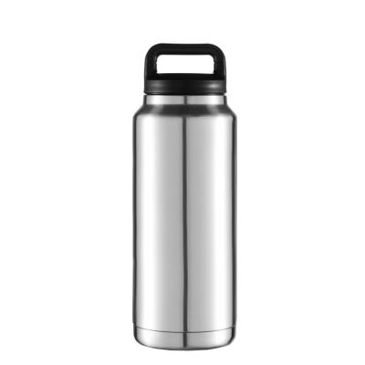 China OEM PORTABLE GYM Fitness Drink Bottle 36oz Double Wall Vacuum Flask Large Capacity Insulated Water Bottles for sale