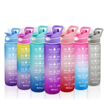 China Personal Skin Care Packaging Hot Selling 1000ml Spray Bottles 35oz Tritan Bottles Baby Bottles Large Capacity Sports Plastic Outdoor Drinking Water Bottle for sale