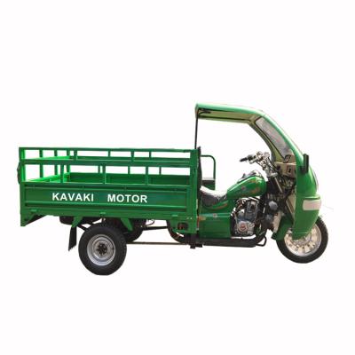 China Hot selling electric cargo rickshaw 3 wheel gasoline motorcycle gasoline tricycle cargo kavaki for sale for sale