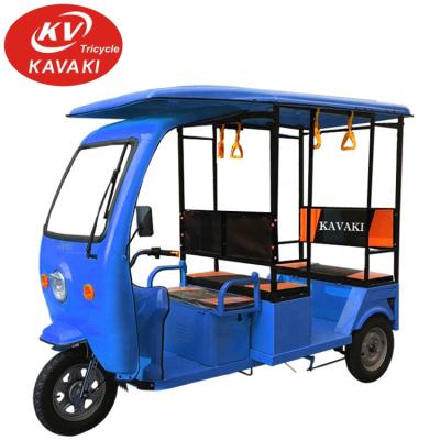 China Passenger China KAVAKI 3 wheel electric tricycle for passenger rickshaw motorcycle tricycle transportation for sale