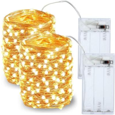 China Shiny-3AA 3AA Battery Case Powered Led Light For Christmas Home Decoration for sale