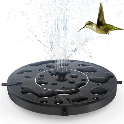 China SHINY-TYNPQ Battery Holder Solar Garden Yard Fountain Pumps Submersible Outdoor Watering Submersible Pump for Pond Bird Bath for sale