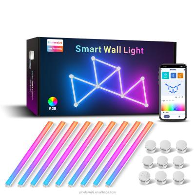 China Modern Decoration Pinelake Smart WIFI APP RGBIC Constellation Light Music Sync Remote Control Indoor Lighting Remote Control Sliding Wall Light for sale