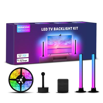 China Modern Pinelake TV Light Bar Immersion TV Led Backlights With Camera Compatible With Alexa Google Assistant for sale