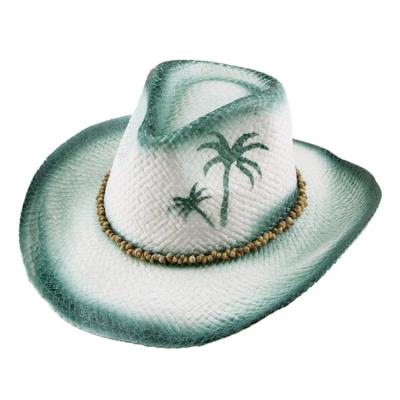 China Wholesale Cowboy Hats Beach Cowgirl Hats Cheap Custom JAKIJAYI New Design Eco-friendly Print Cowboy Cowgirl Color for sale