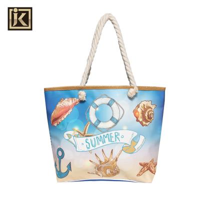 China JAKIJAYI Designer Fashion Logo Vintage Macrame Handmade Beach Portable Bag Eco-Friendly for sale