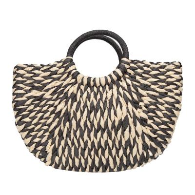 China JAKIJAYI Eco-friendly New Arrival Hot Items Straw Bag Big Size With Handbag Woven Straw Bag Durable Function for sale