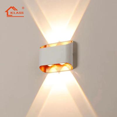 China Modern KLASS Lamps White Attractive Factory Price Round Led Indoor Lighting G9 Decoration Plaster Gypsum Wall Light for sale