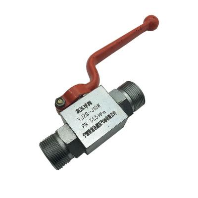 China General Hot Sale Hydraulic Ball Valve YJZQ-J06W Series High Pressure Valves for sale