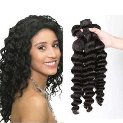 China Wholesale Deep Wave Seller Cuticle Aligned Raw Unprocessed Virgin Deep Wave Hair for sale