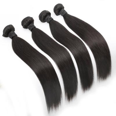 China Virgin Human Hair Silky Straight Raw Unprocessed Brazilian Human Hair Straight Wave Bundles for sale