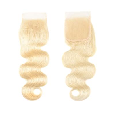 China Body Wave Hair Mix Bundles With Closure No 613 4*4 Tangle Brazilian Remy Human Hair 100% Wholesale Hair for sale