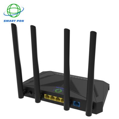 China 4g 4G Sim Card AC1200 5 dBi External Antennas LTE Cat 6 Dual Band CPE WiFi Router for sale