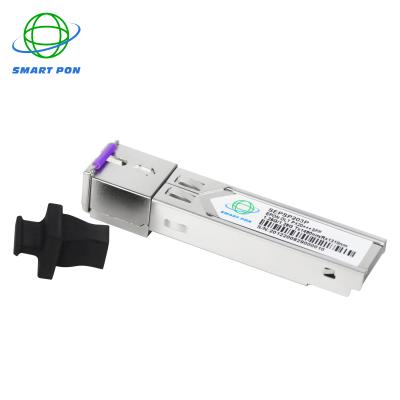 China EPON OLT Spot Supply 20km TX1490nm/RX1310nm PX20+++ SFP EPON OLT PON Optical Transceiver Module for sale