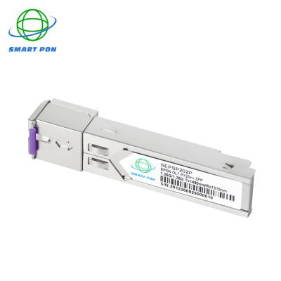 China EPON OLT Low Price Fiber Optic Transceivers 1490nmTx 1310nmRx Epon PX20++ SFP PON Module for sale