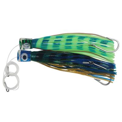 China Soft Trolling Lure 12inch 5.9oz Octopus Edges Trolling Lures Unrigged Lure Fishing Baits Saltwater for sale