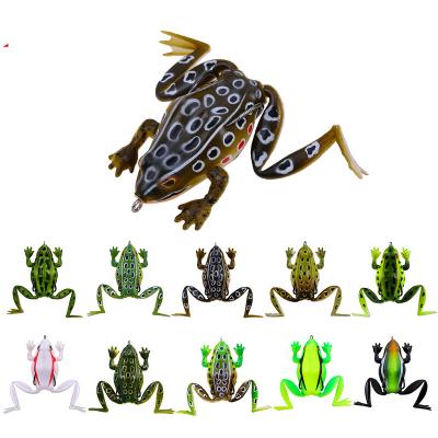 China Fishing Soft Lure 18.8g 65mm Thunder Frog Modified Fishing Frog Float Fishing Water Top Baits Y0YY403 for sale