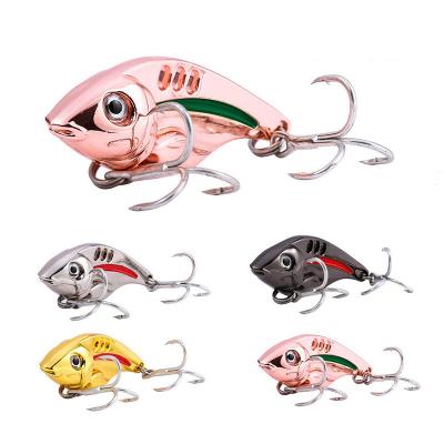 China Hard Metal Baits 40mm 45mm 50mm Spoon Fishing Lures Sinking Crank Bait Freshwater Fish Lure for sale