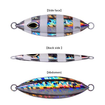 China Fishing Lures Metal Jig Lure Baits With Luminous Effect Minnow Fishing Lure Metal Spoon Y0SB711 for sale