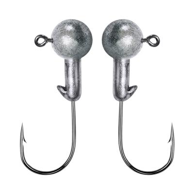 China Counterweight Jig Head / Super Toughness / Sharp Hooks Tilt / 1g-9g Hook Fishing Jig Head High Strength Building Hooks For Soft Lure Bass Fishing for sale