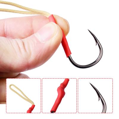 China High Tensile Hook/Barbed/Strong Single Hook 1/0, 2/0, 3/0, 4/0, 5/0, 6/0 Lanyard/Abrasion Resistance Hook with Barbed Hook for sale