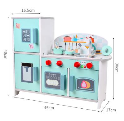 China Funny Toys COMMIKI Boys and Girls Play Room Simulation Children's Kitchen Educational Refrigerator Toy Set for sale