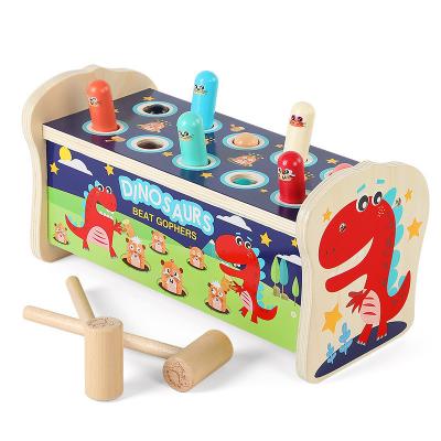 China COMMIKI toys funny fast delivery knocking wooden toys montessori wooden children's educational toys for sale