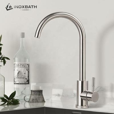 China 304 Stainless Steel Faucets Black Kitchen Faucet Metered Hot Cold Water Mixer Tap Kitchen Faucet For Sink for sale