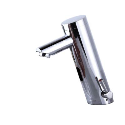 China Sense Faucets Water 304 Stainless Steel Smart Touchless Sensors Automatic Basin Faucet Wash Mixser Faucet for sale