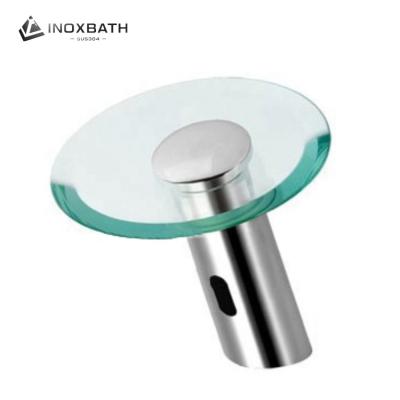 China New Design Free Motion Hand Sense Faucets Bathroom Sensor Fixtures Automatic Sensor Bathroom Faucets Basin Faucet for sale