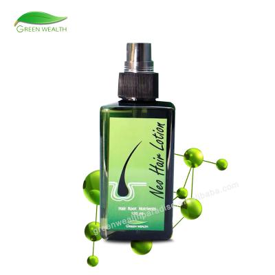 China Thailand Hair Loss Prevention Lotion 120ml Green Wealth Scalp Treatment Growth Rapid Hair Growth Spray for sale