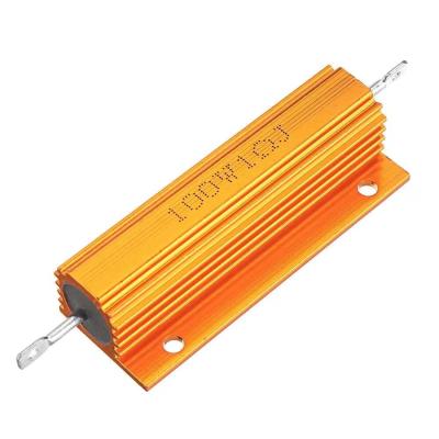 China Aluminum Housed Wirewound Series 5W 10W 25W 35W 40W 50W 75W 100W 200W 250W 300W High Rated Power OH Power Resistors for sale