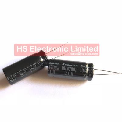 China 10V 4700UF 20% 12.5*30mm General Purpose Aluminum Electrolytic Capacitor 10ZLH4700MEFC12.5X30 600/Bulk for sale