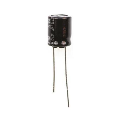 China ECA1EHG471 470UF 20% General Purpose Aluminum Electrolytic Capacitor 25V for sale