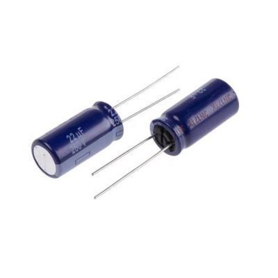 China ECA2EM220 22UF 20% General Purpose Aluminum Electrolytic Capacitor 250V for sale