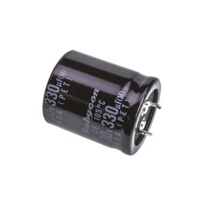 China 400MXG330MEFCSN30X35 330UF 20% General Purpose Aluminum Electrolytic 400V Capacitor for sale