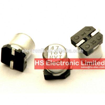 China General Purpose Aluminum SMD Capacitors 16V 47UF Size 5*5.4MM for sale