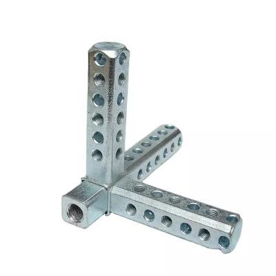 China Modern Wholesale Railroad Three Way Shaft Corner Connector for sale