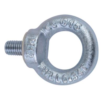 China Workshop M12 Forged Lifting Stainless Steel Ring Eye Bolts For Industrial Cabinet for sale