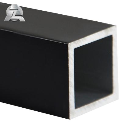 China Industry Smooth Surface Black Anodized Aluminum Square Tube 150x150 for sale