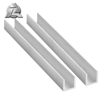 China Industry Hot Sale Extruded Channel Profile Price Aluminum U Shaped Extrusion Profiles for sale