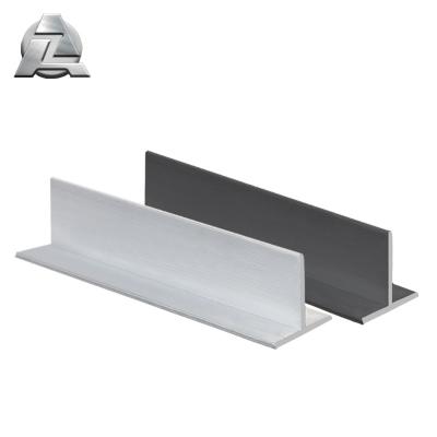 China Industry OEM custom extruded alu aluminum alloy t shape tee bar channel extrusion silver anodized black profile for sale