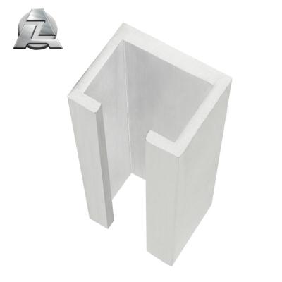 China C industry formed aluminum extrusion channel section profile for sale