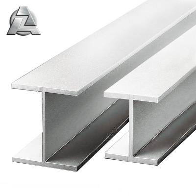 China Decorations extruded metal aluminum alloy 7075 t6 h section channel i beam extrusion profile for sale