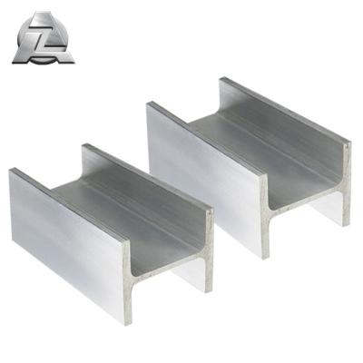 China Building Extruded Aluminum H Channel Anodized Aluminum H Shape Profile for sale