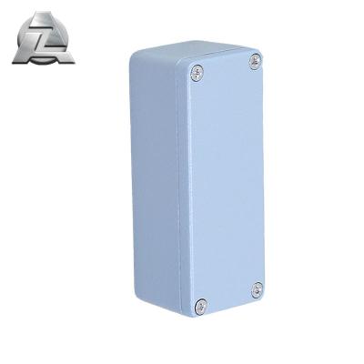 China Outdoor waterproof ip66 aluminum die cast electrical instrument enclosure box 120*80*56mm for sale