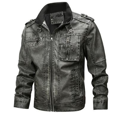 China Men's Plus Size Motorcycle PU Leather Fleece QUICK DRY QUICK DRY for sale