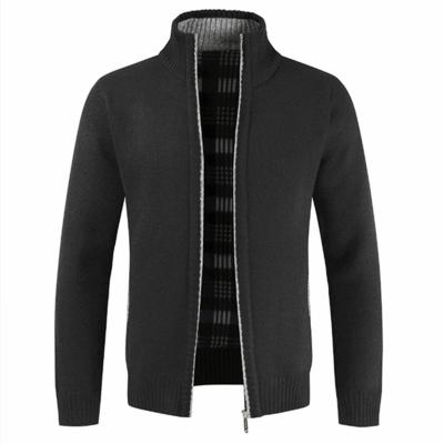 China New Simple Men's High Quality Slim Men's Sweater Men's Sweater Men's Winter Jacket Cardigan Coat Backing Breathable Jackets for sale